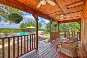 Dripping Springs Cabin with Pool, Hill Country Views